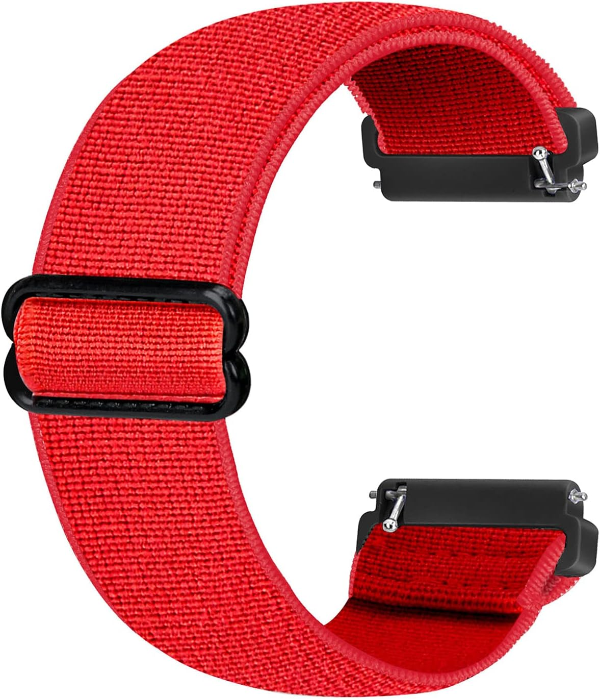 Ecogbd Elastic Replacement Strap Compatible with Fitbit Versa Wristband/Fitbit Versa Lite Wristband/Fitbit Versa 2 Wristband, Soft Nylon Sports Watch Strap for Women Men