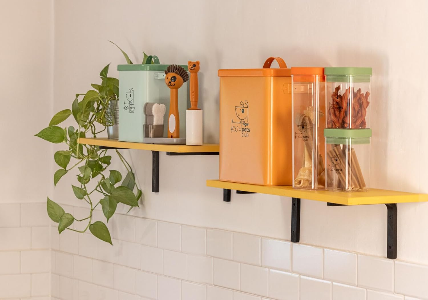 Vigar Pets Club Food Storage Container (Pack of 3)