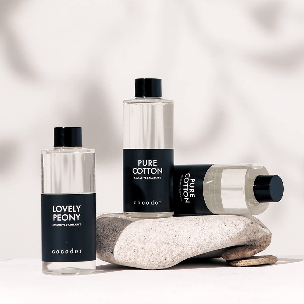 COCODOR Reed Diffuser Oil Refill/Refreshing Air / 200Ml / 3 Pack/Aromatherapy, Home Fragrance, Scented Oils, Oils for Reed Diffuser, Bathroom Home Decor image number 3