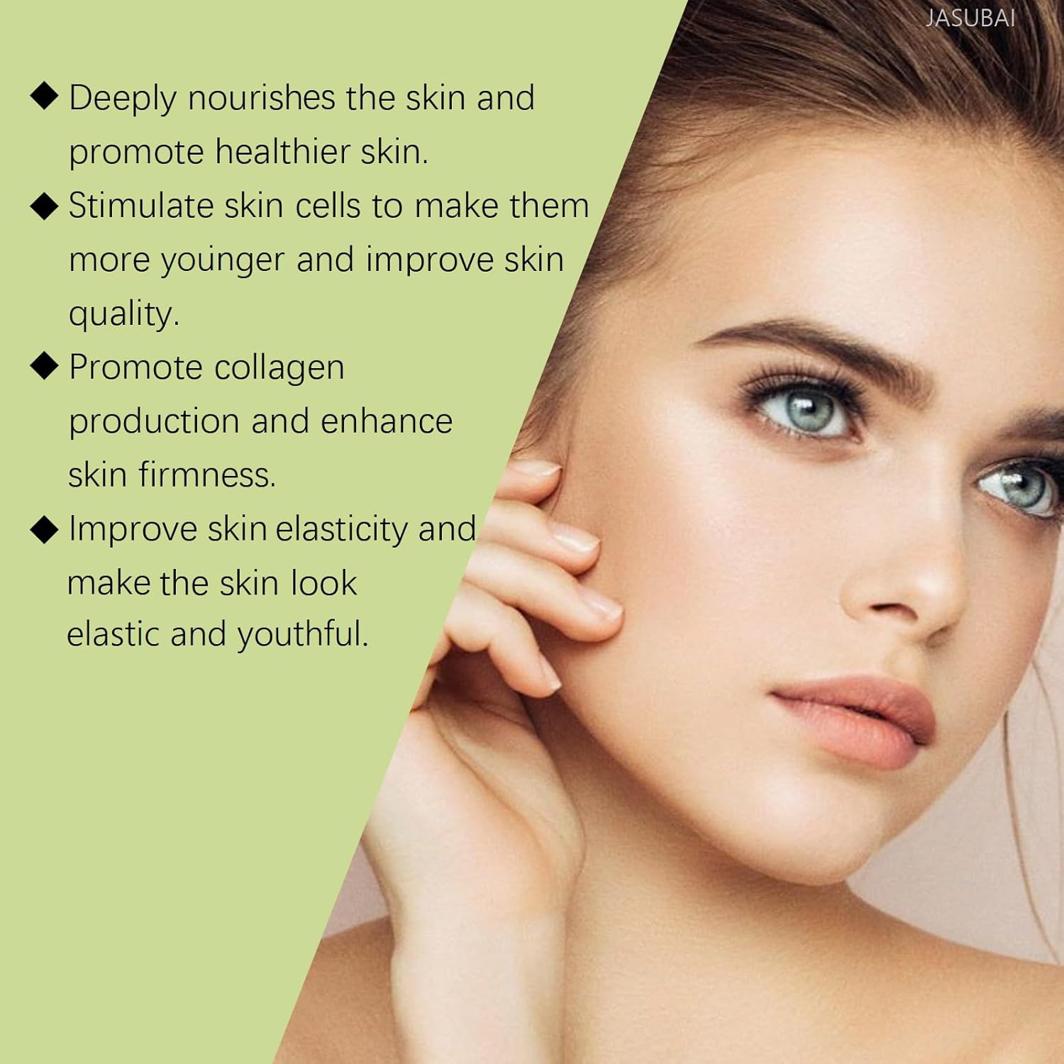 Instant Lift Skin Tightening Cream for Face, Instant Wrinkle Remover, Facial Anti-Wrinkle Firming Serum, Temporary Face Tightener, Collagen & Hyaluronic Acid Anti-Aging Smoothing Fine Lines (2Pcs) - 3Pcs image number 3