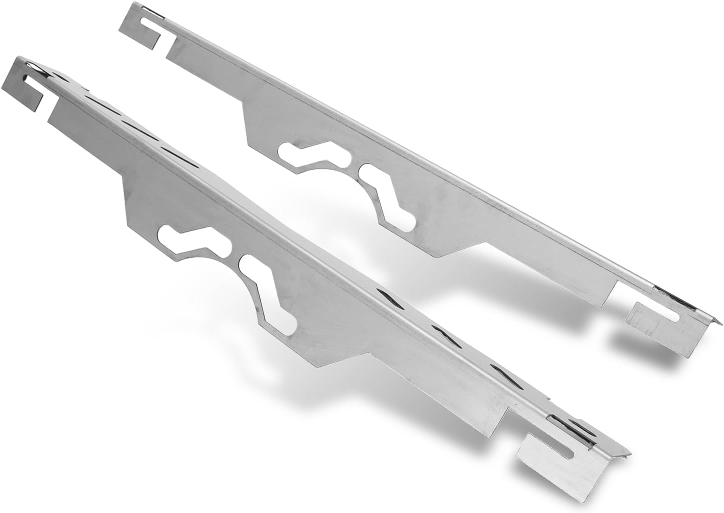 2PCS Front End Alignment Tool, Home Wheel Alignment Kit, Heavy Duty Wheel Alignment Tools with Hanging Hole, Wheel Hub Locating Plate Set for Vehicle, Silver image number 6