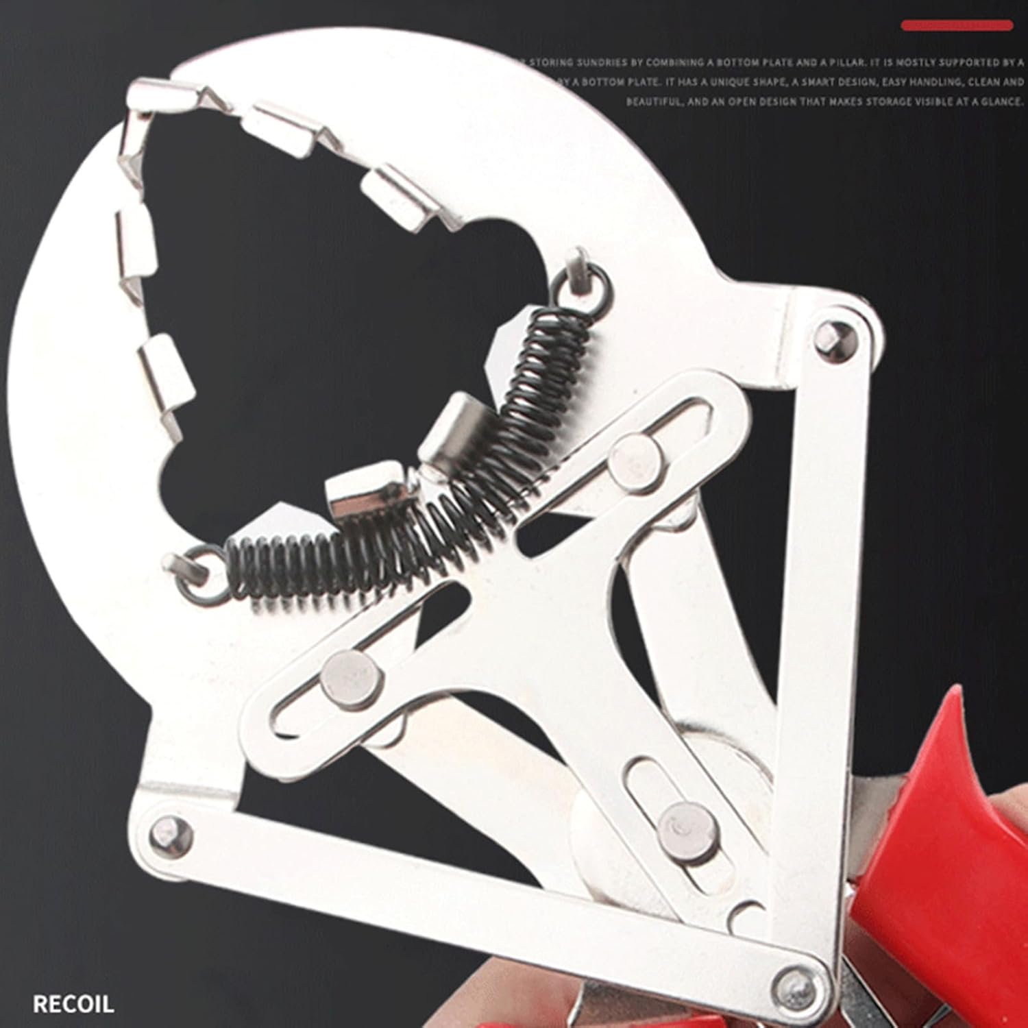 Piston Ring Pulling Pliers - Car Auto Piston Ring Compressor Plier Tool | Professional Maintenance Tools for Cylinder Piston Rings - B image number 2