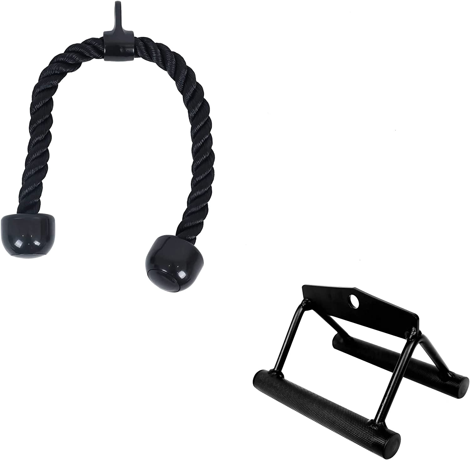 Signature Fitness Multifunktionaler Verstellbarer Power-K&auml;fig Mit J-Haken, Sicherheitsgurten Und Optionaler Lat-Pulldown-Befestigung Und Kabel-Crossover, Mehrere Stile image number 5