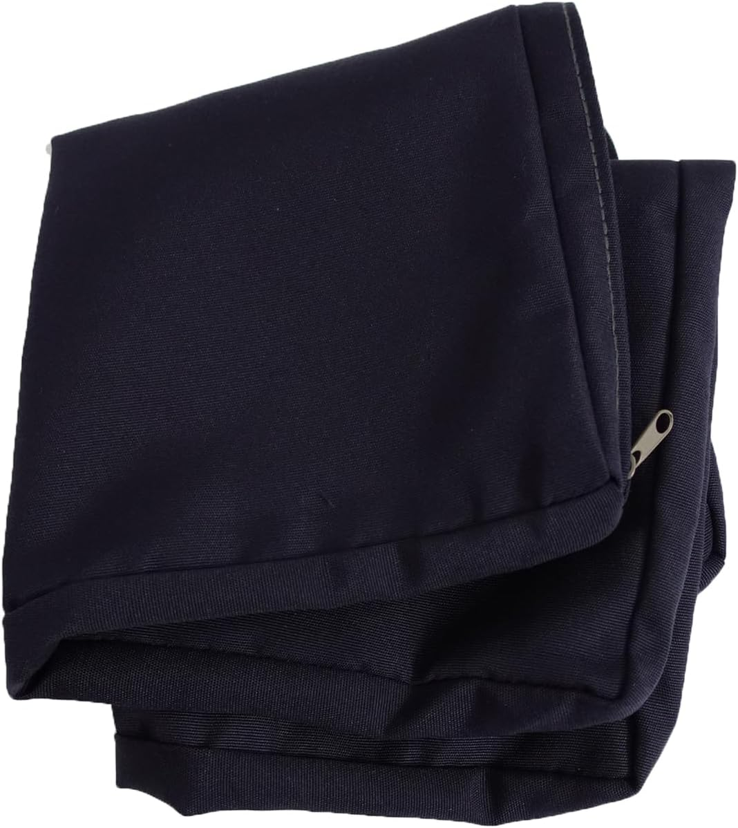 Outdoor Water-Resistant Chair Cushion Covers, Patio Seat Pad Cover, Square 51X51X5-Black Set-Of-2 image number 5