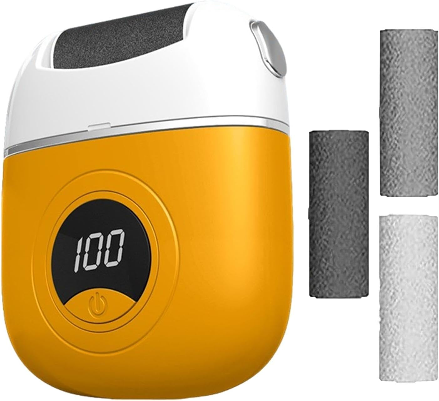 Electric Foot File,Rechargeable Callus Remover Pedicure Tools for Feet | Electric Foot File Grinding Machine for Dead Hard Cracked Dry Skin