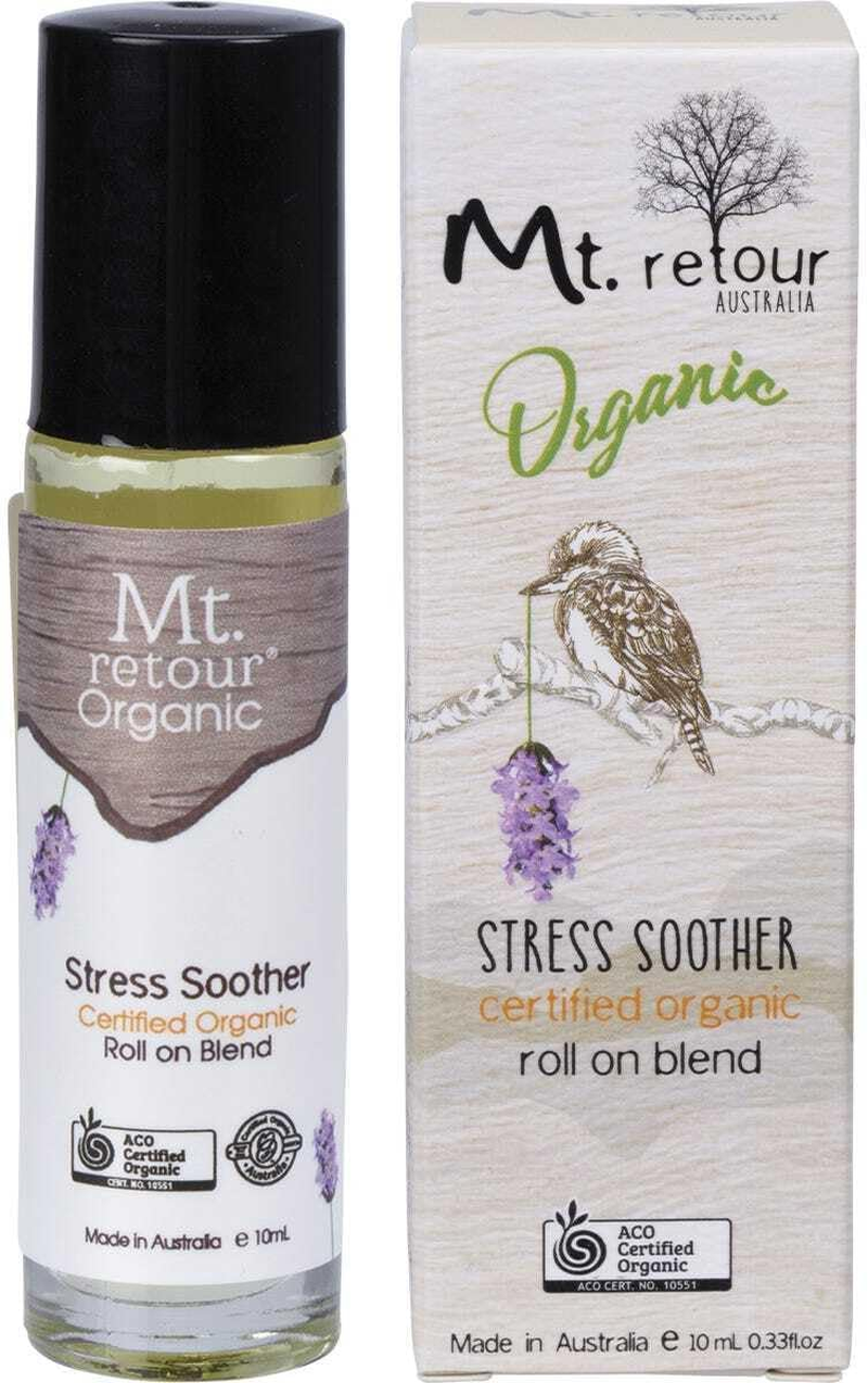 Mt Retour Organic Stress Soother Blend Essential Oil Roll on 10 Ml, image number 3