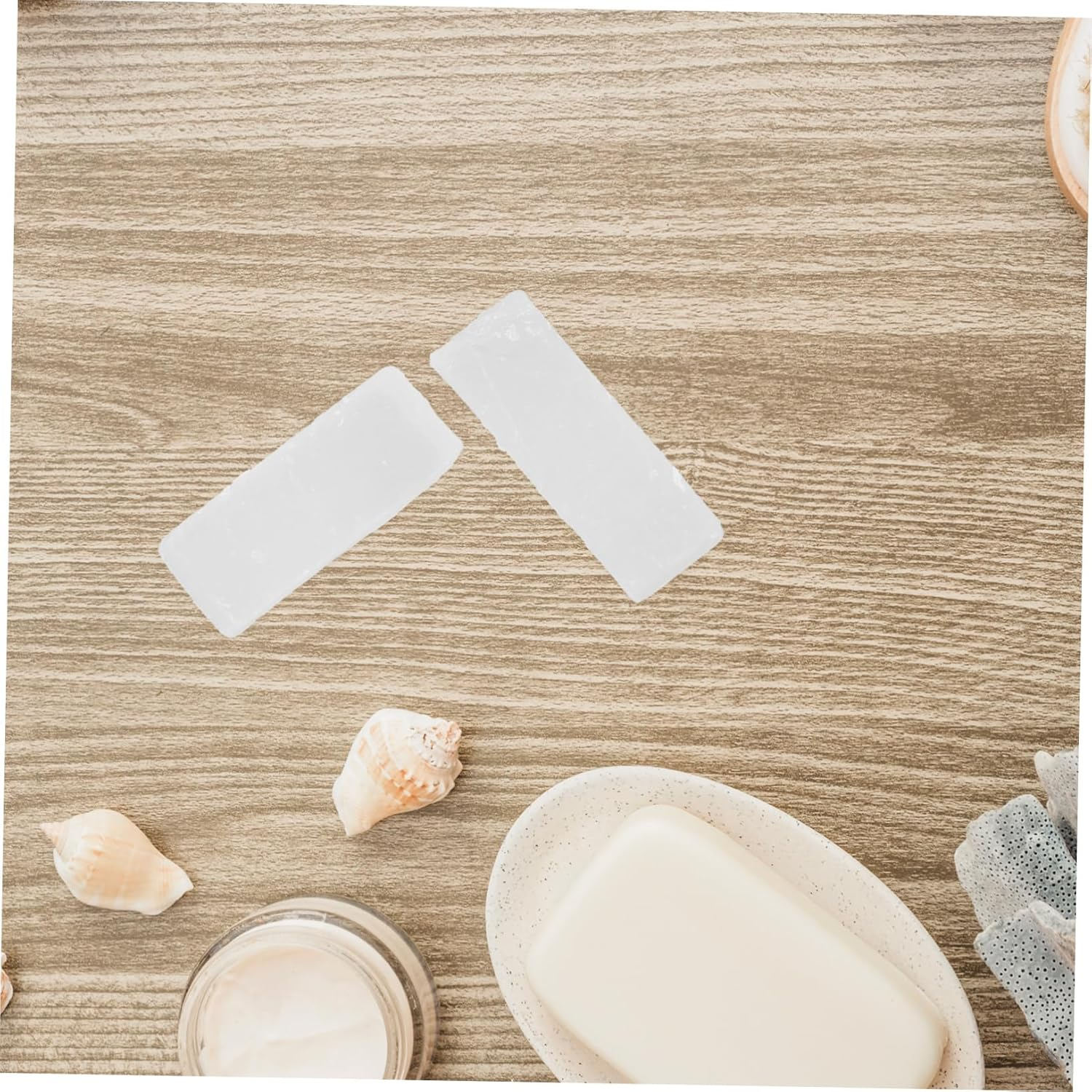 Angoily 1Bag Handmade Soap Base Soap for DIY Exfoliating Refreshing Skin Scrub Melt Pour image number 6