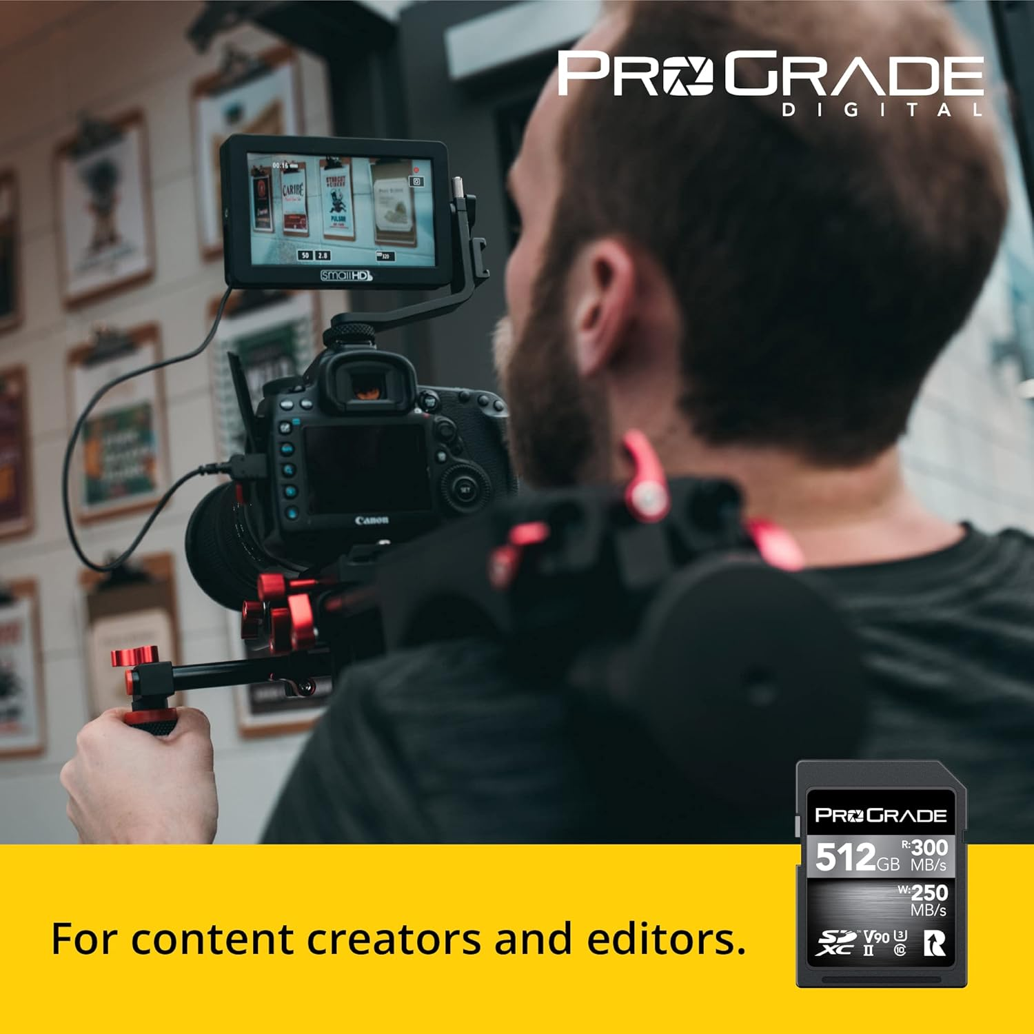 Prograde Digital SDXC UHS-II V90 300R Memory Card (512GB) image number 5