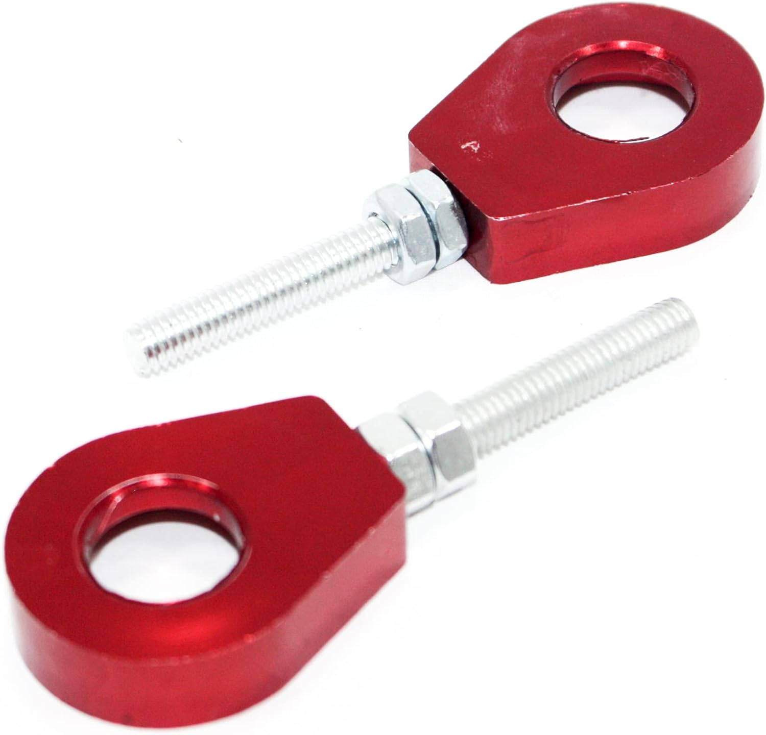 BLYGO Red 15Mm 76Mm Chain Adjuster Bolts Tensioner PIT PRO Trail Quad Dirt Bike ATV image number 1