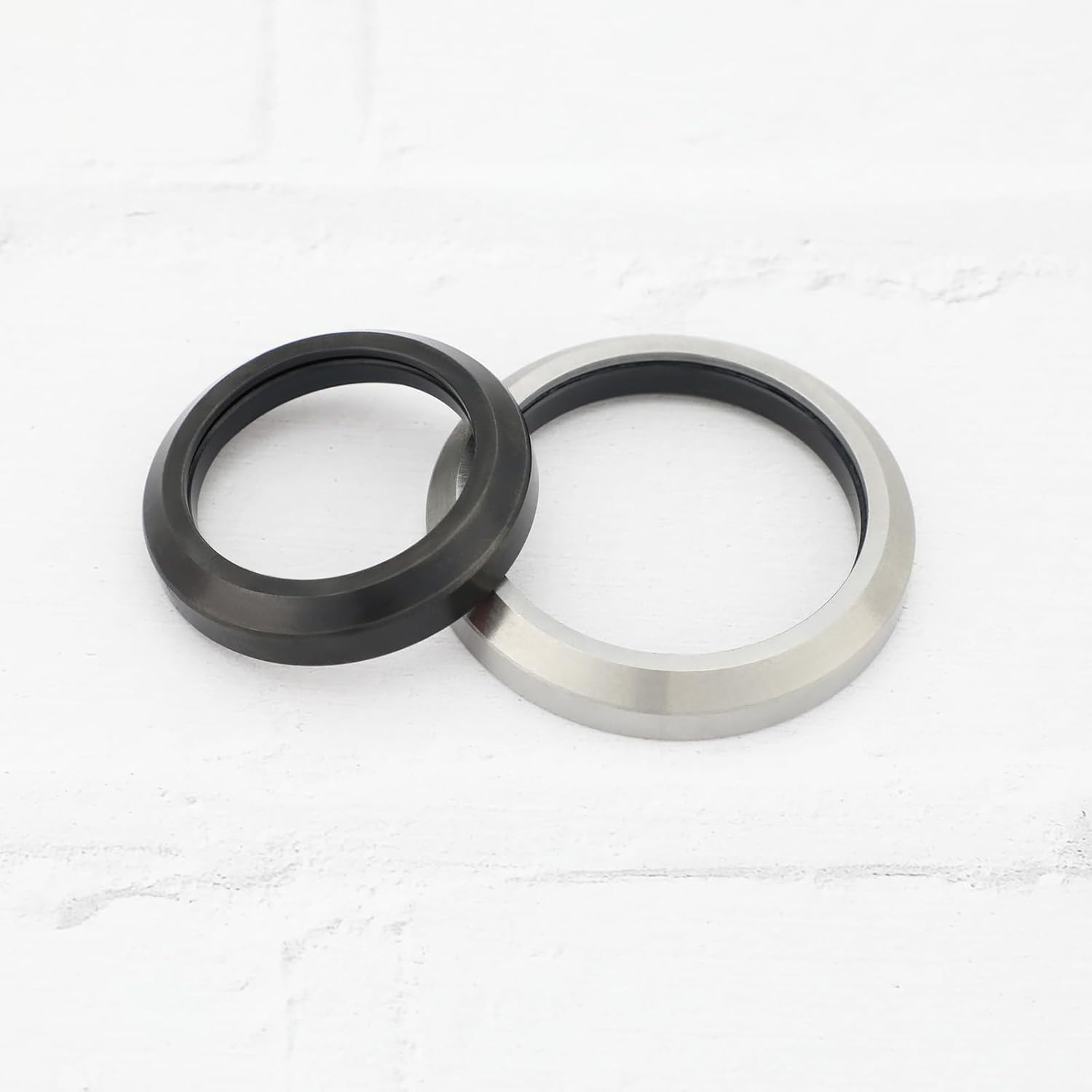 Create Idea 2PCS Bike Tapered Headset Bearings Kit Upper Bearing MH-P08F 45+ Lower Bearing ACB518K 3645 Compatible with FSA NO.42 Orbit C-40 1-1/8" to 1.5" IS42 / IS52