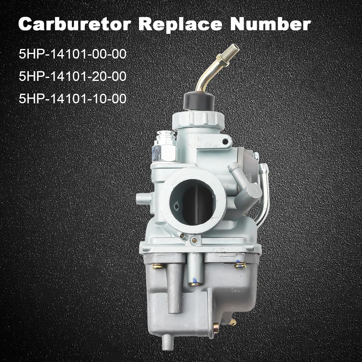 TTR125 Carburetor for Yamaha TTR125 TTR-125 Carb Carburetor 2000-2007 Yamaha Motorcycle TTR125LE TTR125 TTR125E TTR125L with Fuel Switch Valve Petcock image number 2