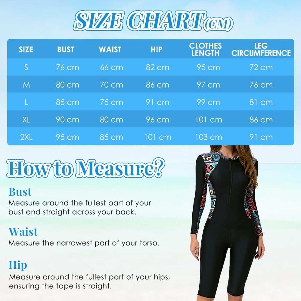 WOTOW Women'S One Piece Rash Guard Swimsuit, UPF 50+ Zip up Long Sleeve Boyleg Bathing Suit with Built in Bra, Summer Quick Dry Swimwear image number 4