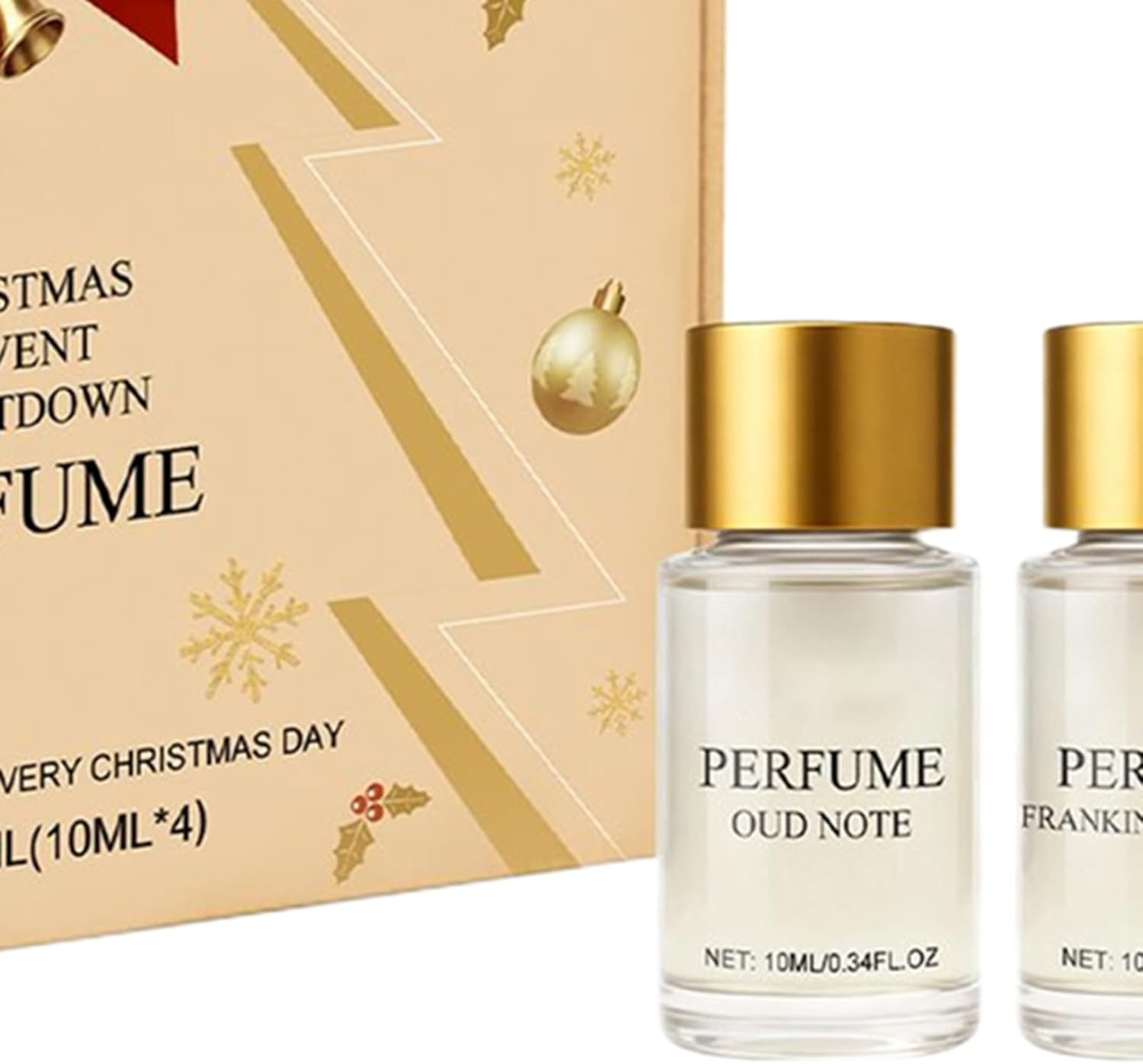Advent Fragrance Calendar - Christmas Countdown 4-Piece 2025 - Adult Fresh Fragrances Kit Countdown - for Daily Travel Commuting Work Outdoor Party Dating Event Girls Ladies image number 6