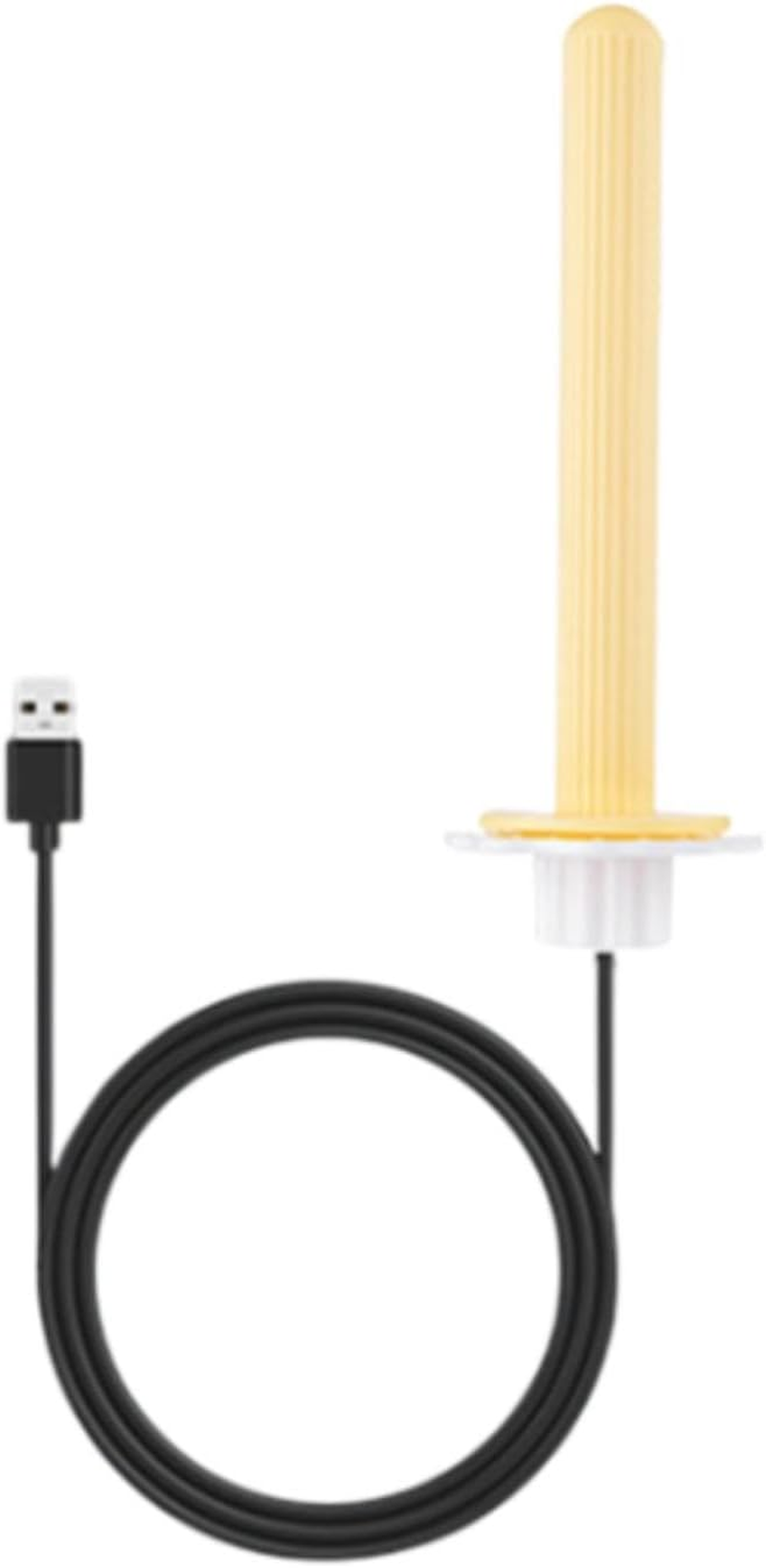 Heating Bird Perch Parrot Stand, 5V USB Bird Stand Bar Bird Cage Heater for Lovebirds Cockatiels Small Bird Canaries Conures, Yellow - Pink image number 4