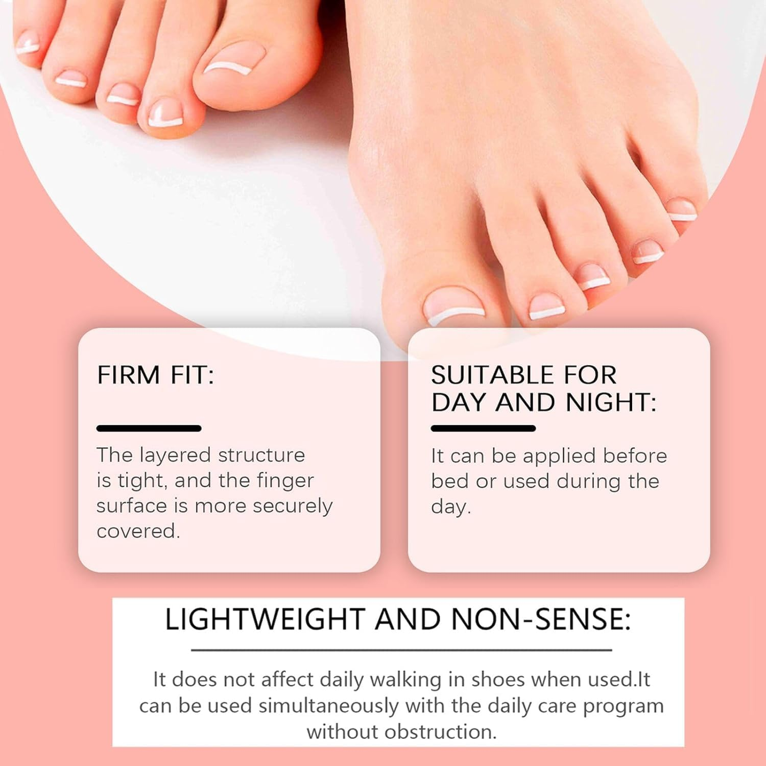 Fungal Nail Patches, Toenail Treatment Patch, Nail Repair for Damaged Nails, Improve Toenail Texture, Restore Discoloration and Thickness, Suitable for Both Men and Women image number 6