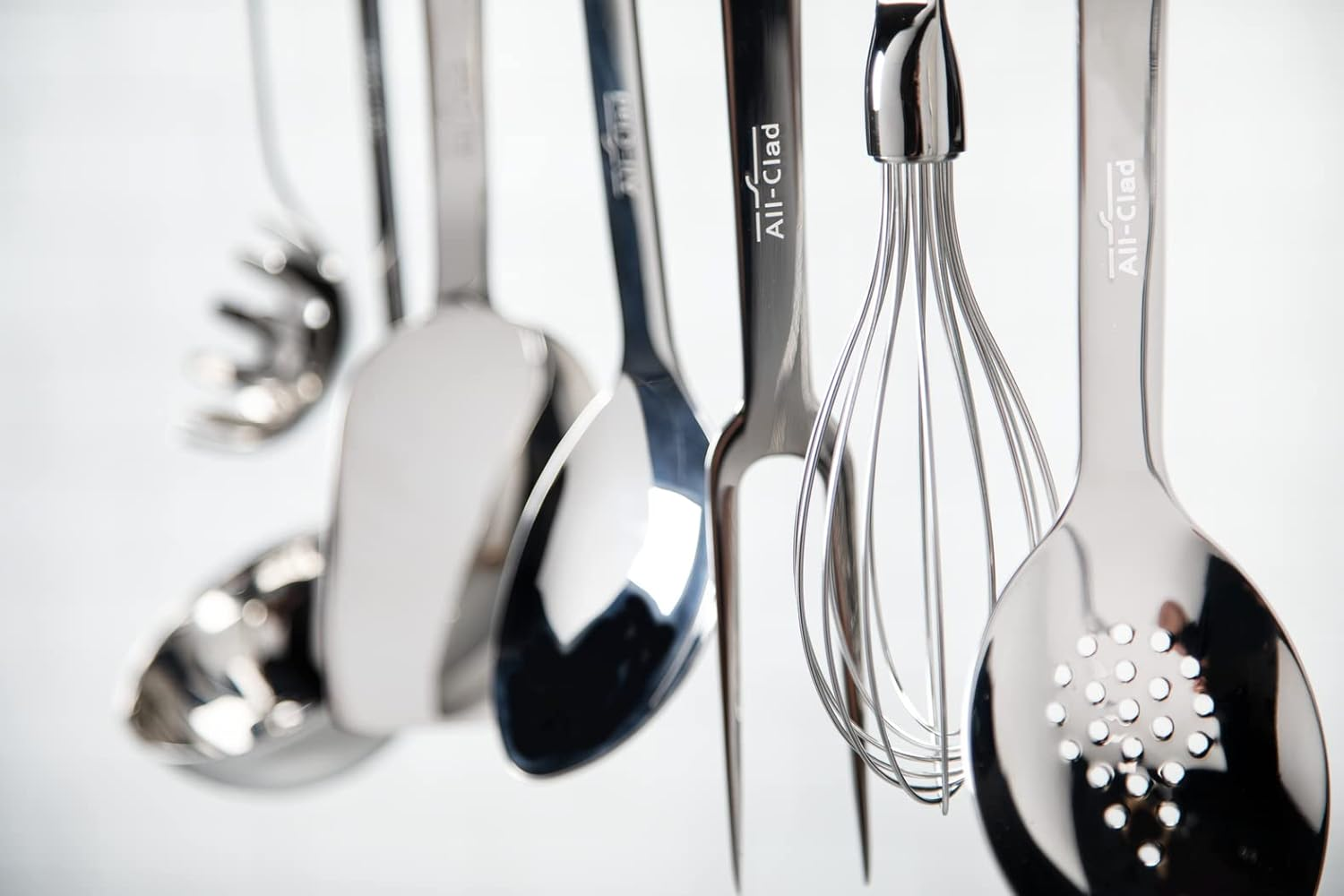 All-Clad T198 Stainless Steel Flexible Slotted Turner, Silver image number 1