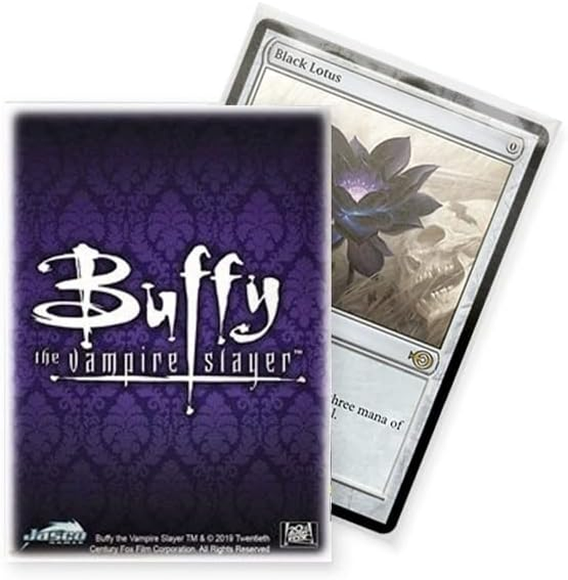 Arcane Tinmen Dragon Shield Matte Art the Vampire Slayer Crest Card Sleeves image number 1