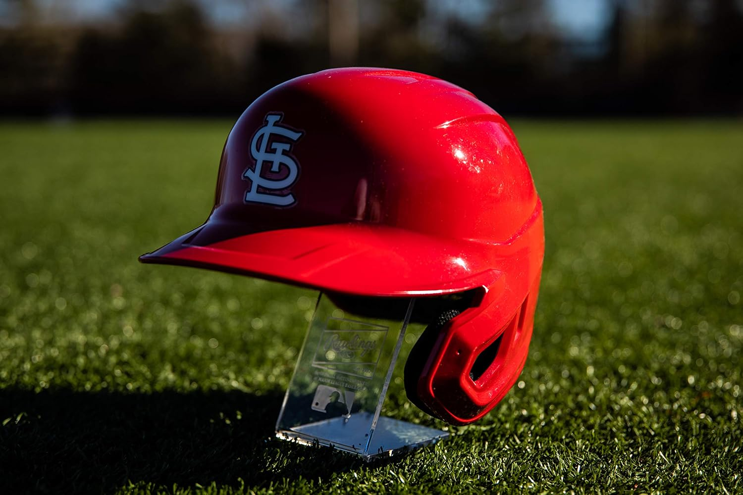 Rawlings Official MLB Mach Pro Replica Baseball Batting Helmet Series image number 2