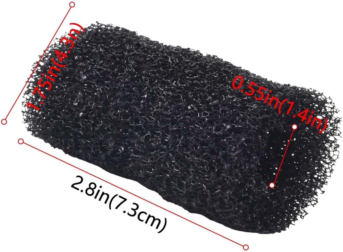 Purpose Specific Foam Tail Scrubber for Polaris Sweep Compatible with Models 180, 280, 360, 380, 480, 3900 Sport for Optimal Cleaning image number 1