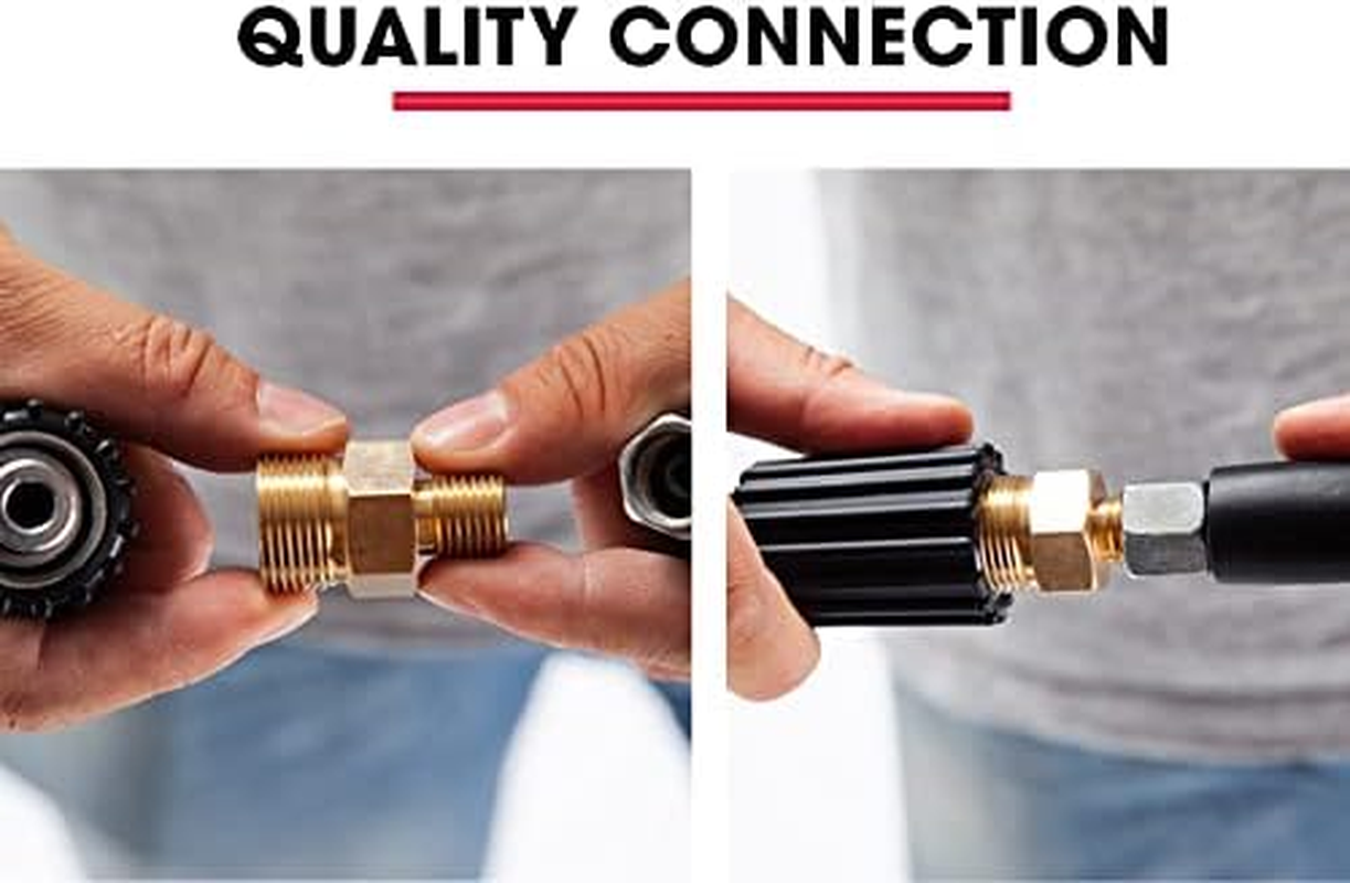 JET-USA Pressure Washer Hose Drain Cleaner Nozzle 20M Extension Hose with Accesory Pack image number 4