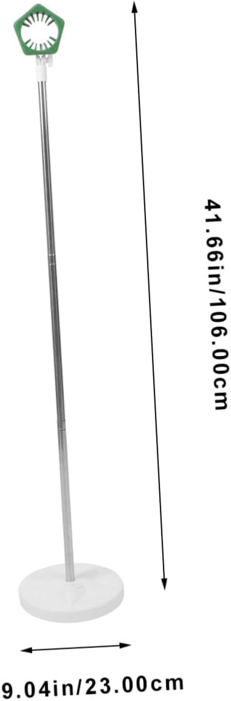 CLISPEED Lazy Hair Dryer Stand with Height Hands Storage Rack for Easy Access to Hair Dryer Compact Vertical Design for Home Salon Use image number 2