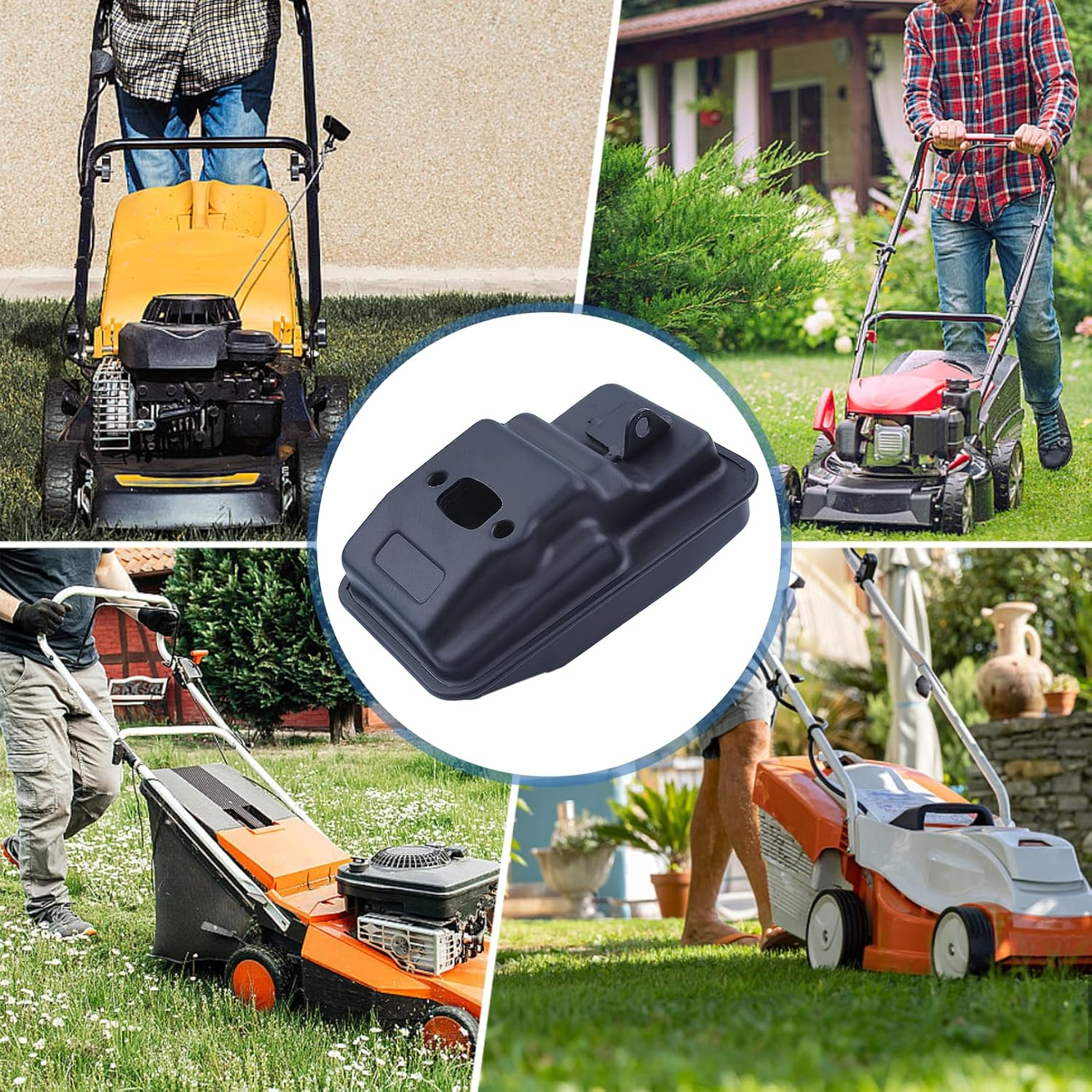 AUMEL Exhaust Muffler with Gasket Kit for Stihl FS75 FC75 FS80 FS85 Trimmer 4137-140-0603. image number 5