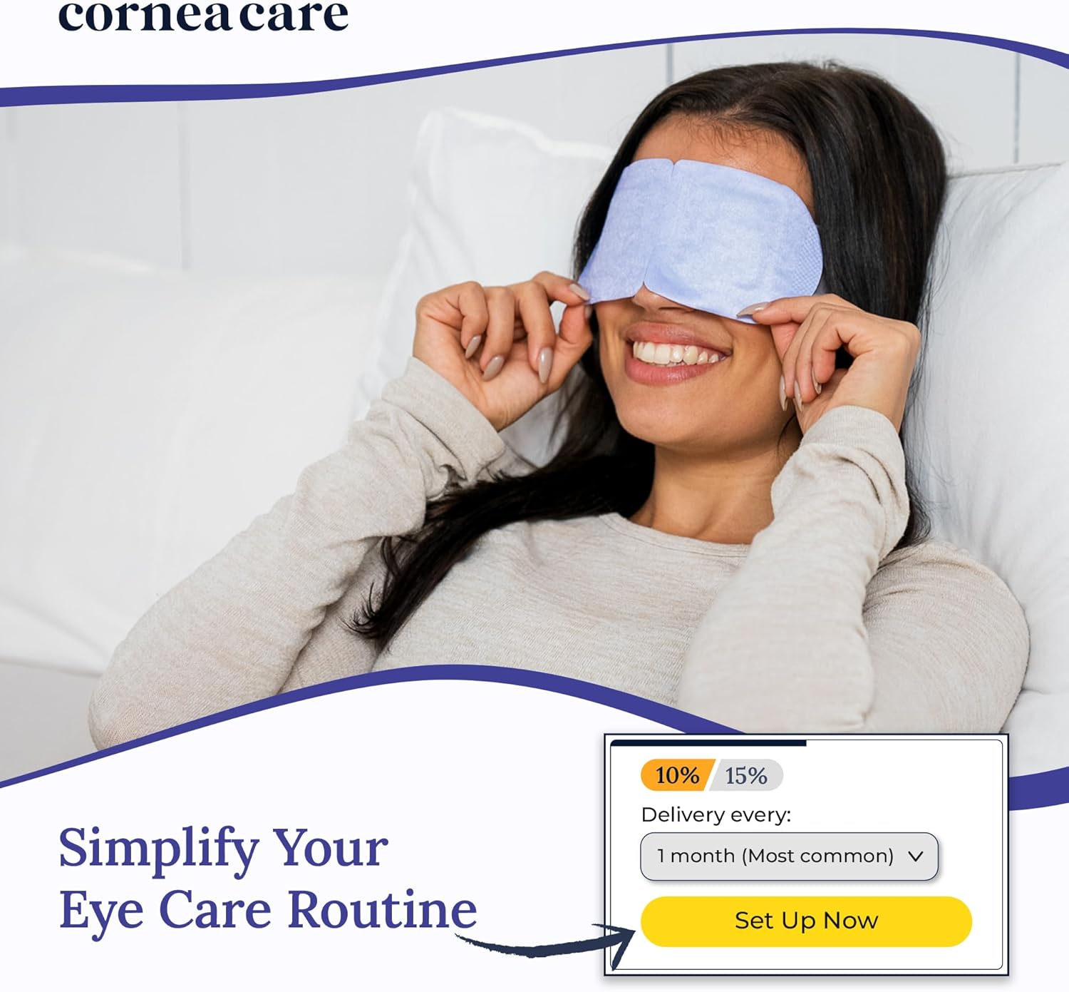 Corneacare Rest: Self Heating Warm Compress for Eyes | Heated Eye Mask for Fast Relief of Dry Eyes | No Microwave Needed | Travel Ready | Eye Treatment Products for Dry Eye Relief | 30 Count image number 6