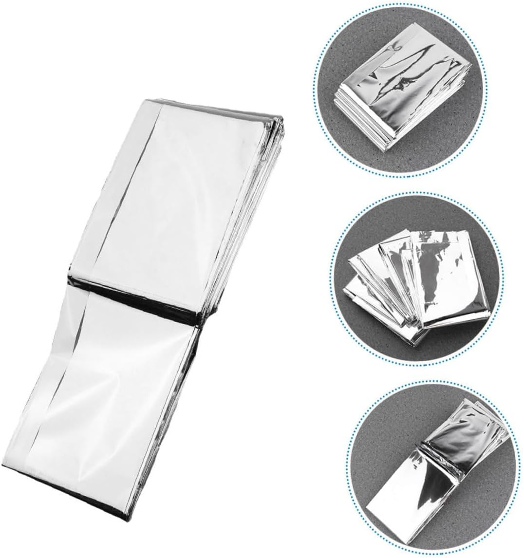 SUPVOX 6Pcs Reusable Greenhouse Reflective Film for Garden Plants Dual-Sided Sturdy Emergency Treatment Cover for Plant Growth and Wind image number 5