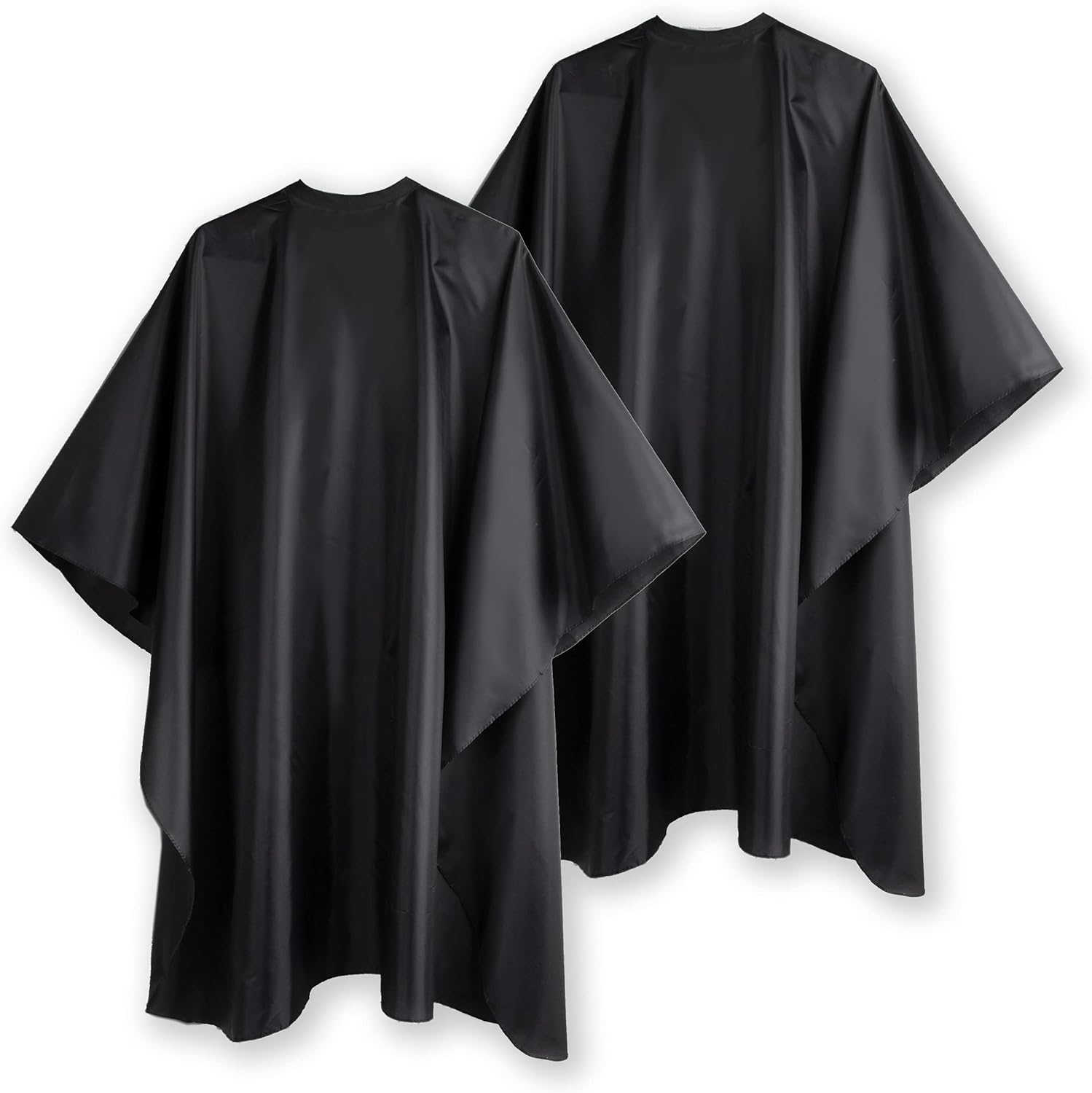 Delkinz Barber Cape with Adjustable Snap Closure Waterproof Hair Cutting Salon Cape for Unisex, Perfect for Hairstylists