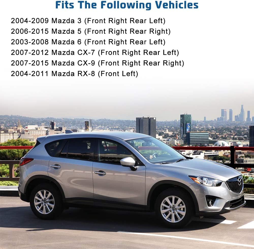 Power Window Lift Motor Fit for Mazda 3 5 6 CX-7 CX-9 RX-8 Replace Part # G22C5858XF, GJ6A5858XC, D01G5858XB 742-802