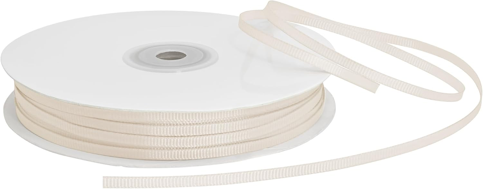 1/8 Inch 100 Yards Old Gold Grosgrain Ribbon for Gift Wrapping Very Suitable for Weddings Decoration Bouquet Arts Craft Sewing Hair Bow Invitation