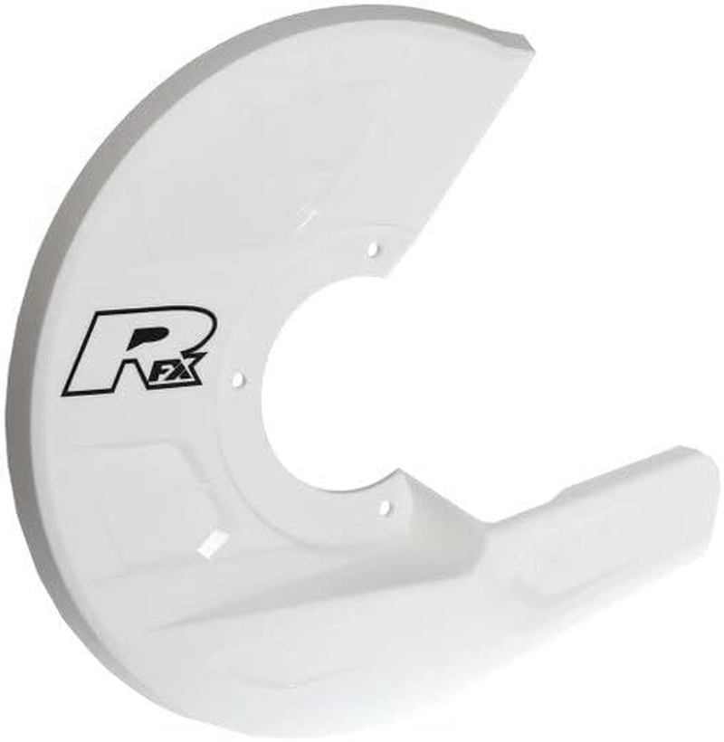 RFX Pro Disc and Caliper Guard (White) - Universal to Fit Disc Guard Mounts