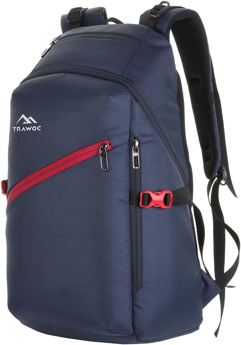 TRAWOC VIPER 40L Travel Backpack for Men and Women, Laptop Backpack with Water Resistant Fabric, Casual Bag Suitable for All Occasions image number 6