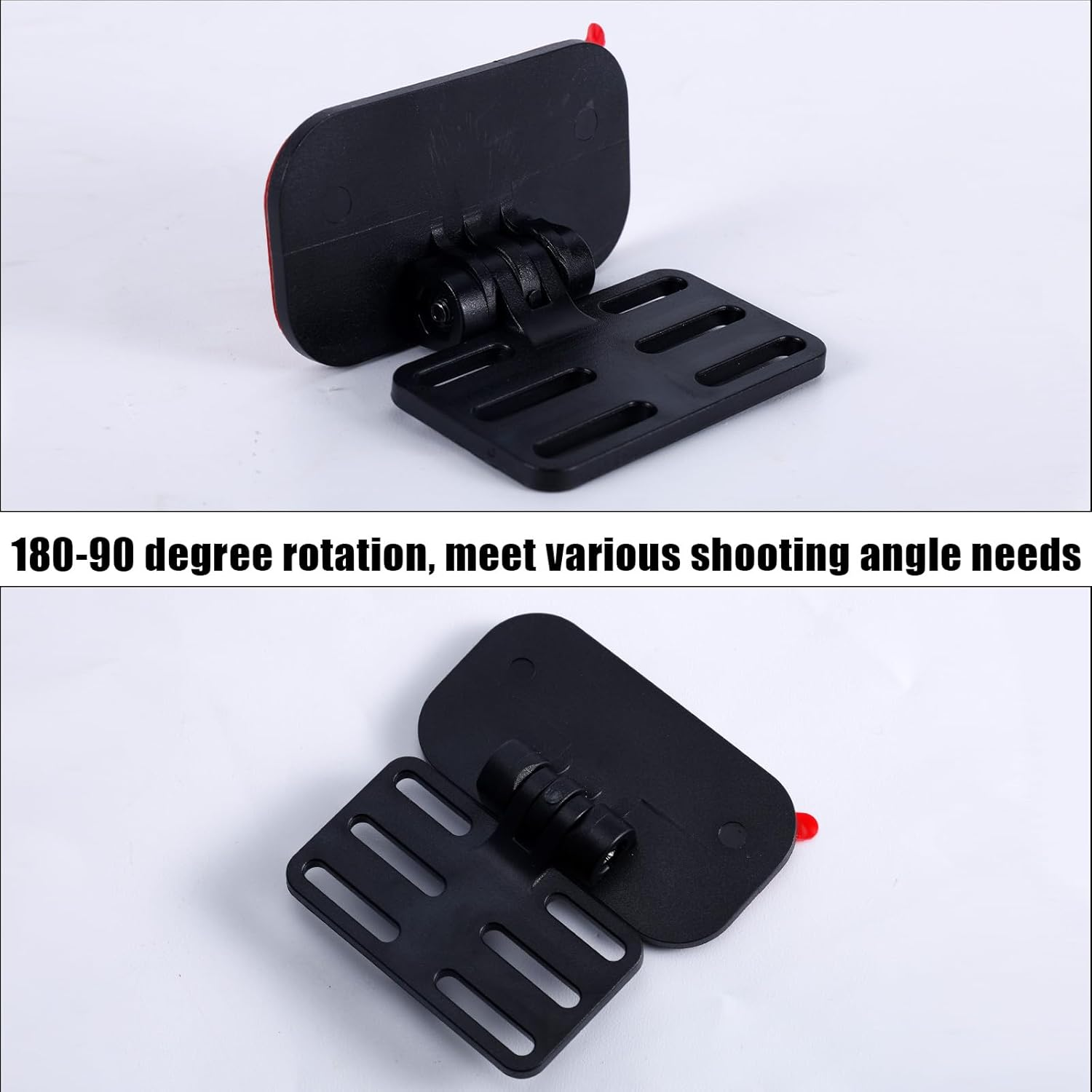 2Pcs Rear Camera Holder, Adhesive Backup Camera Mount Dash Cam Mirror Mount Rear View Camera Bracket Reverse Camera Holder Rear Window Bracket, Easy to Install image number 1