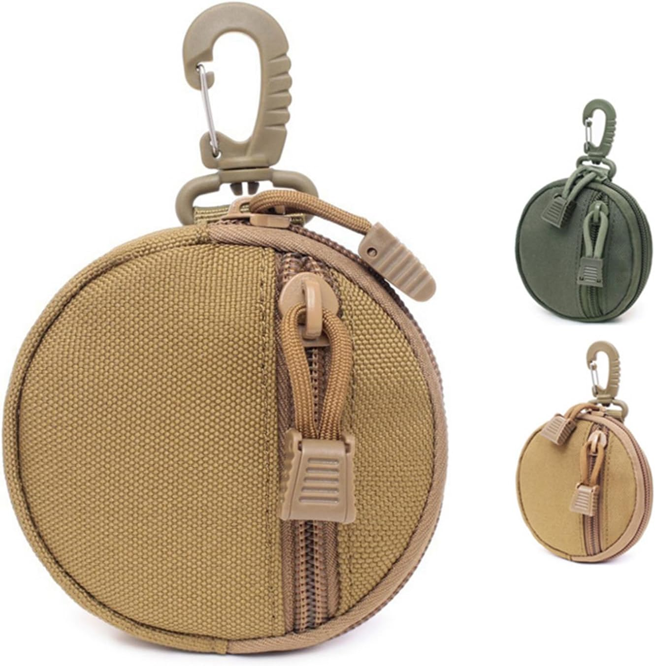 Pasnmkvn Small Wallet Keychain Small round Keychain Earphone Pack Gear Accessories image number 1