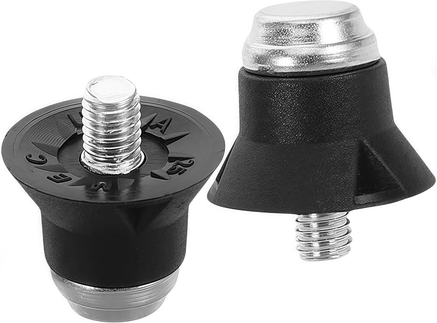 Football Shoe Replacement Parts,Wizefolk 12 Pcs Rugby Boot Metal-Tipped Studs,Cleats for Training,Running Gripper Spikes Nylon 13 Mm 16 Mm