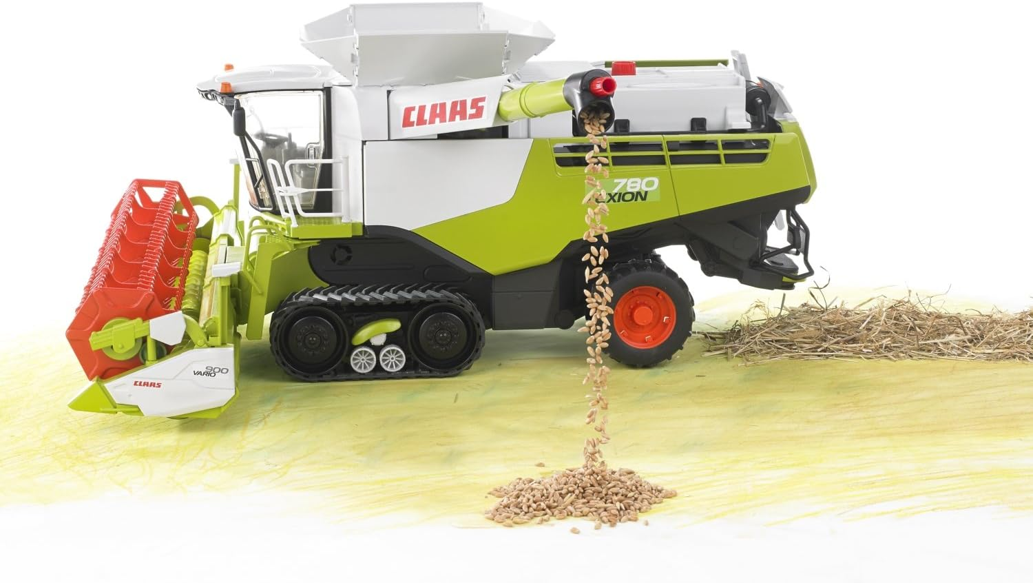 Bruder Claas Lexion 780 Terra Trac Combine Harvester - 02119 image number 1