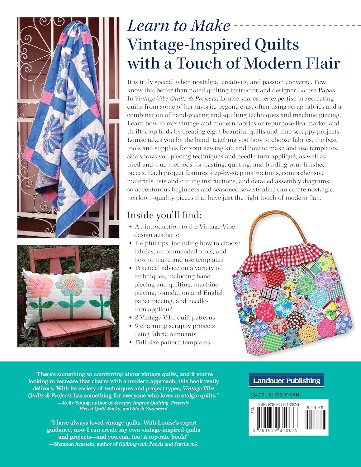 Vintage Vibe Quilts and Projects: Classic Designs for Pretty, Useful Things image number 1