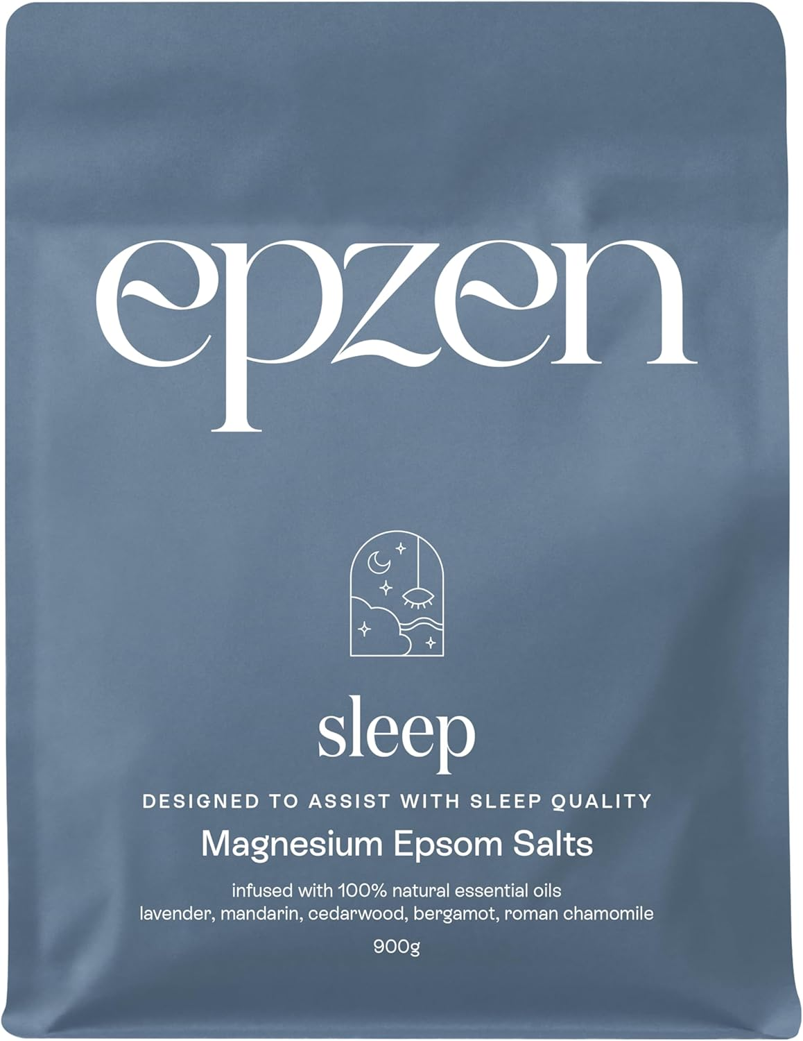 Epzen Epzen Sleep Premium Magnesium Bath Crystals 900 G, 900 G image number 2
