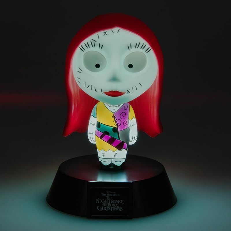 Paladone Sally Icon Light - Officially Licensed Nightmare before Christmas Merchandise, Collectible Gift for Film Fans, Spooky Halloween Decor, Battery Powered, (10 Cm)
