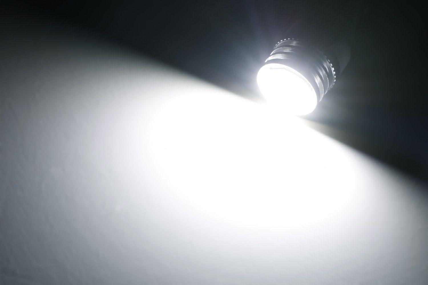 Ijdmtoy (2) Xenon White 4-SMD High Power LED Side Mirror Replacement Bulbs for 2007-2014 Toyota FJ Cruiser image number 2