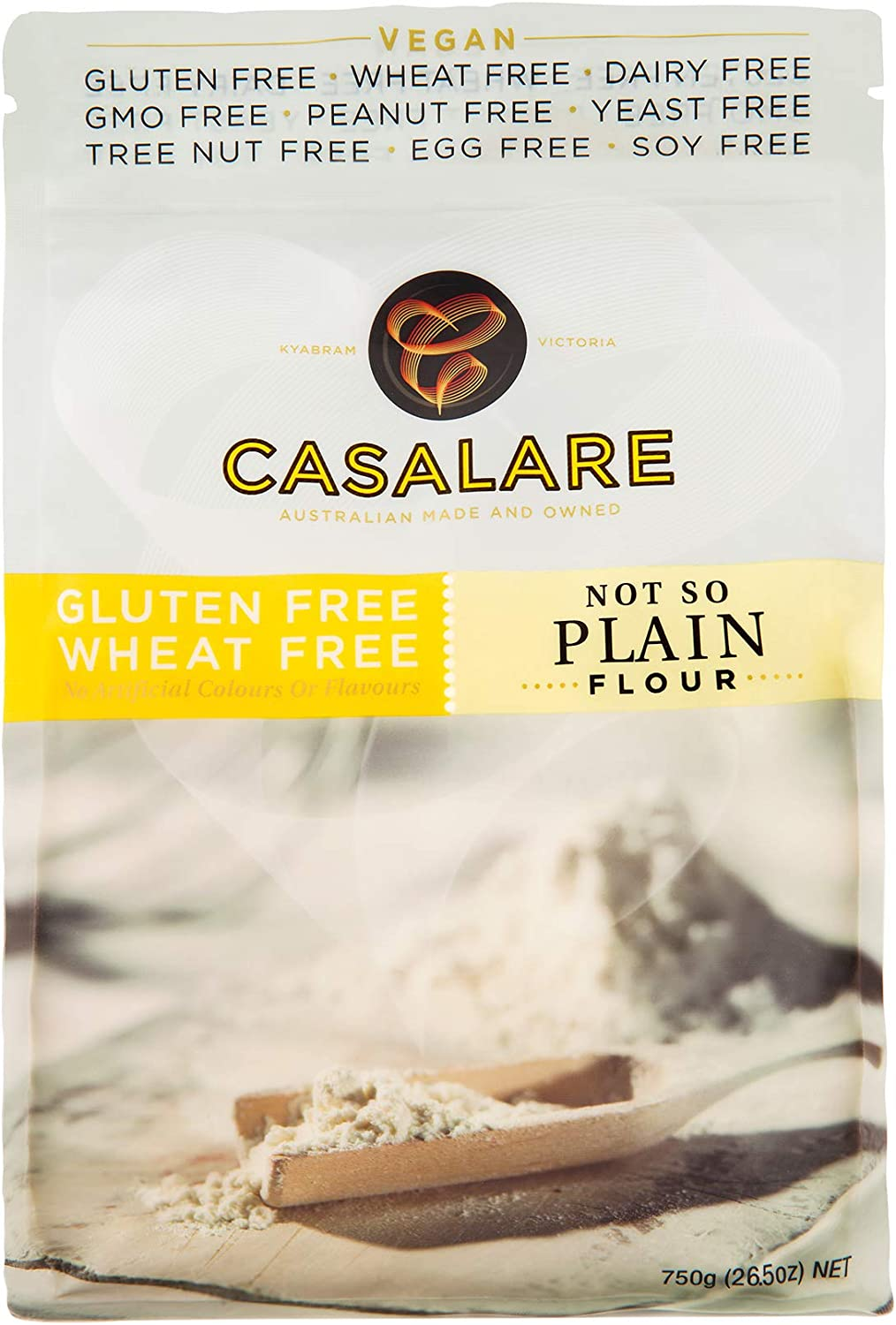 Casalare Gluten Free NOT so Plain Flour, 750 G