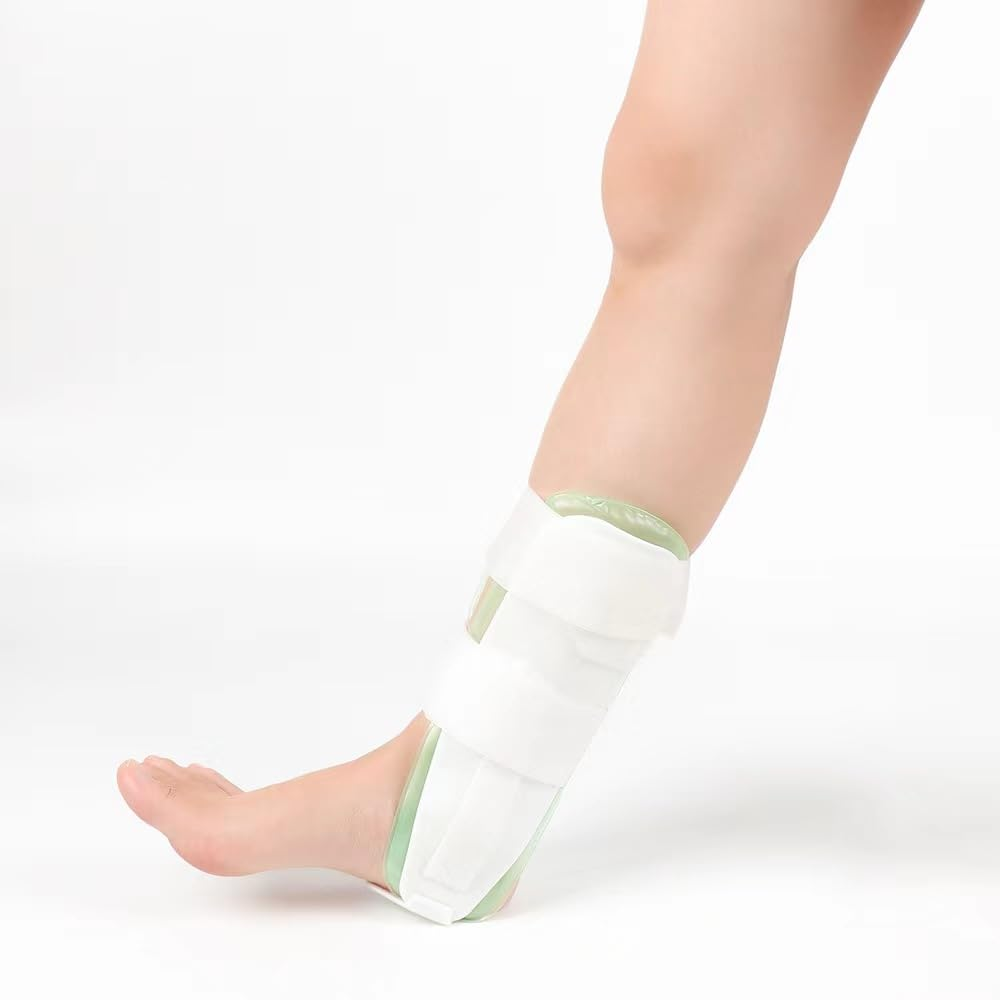 Premium Air Stirrup Ankle Brace Stabilizer with Air & Gel Cold Therapy - One Size Fits All image number 2
