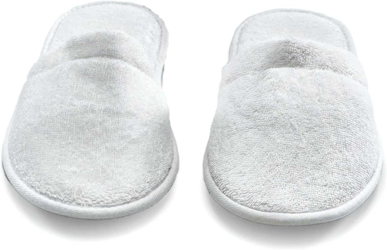 ESKYMODE Womens Cotton Bath Slippers, Terry Cloth Spa Slippers for Women - Seafoam image number 1