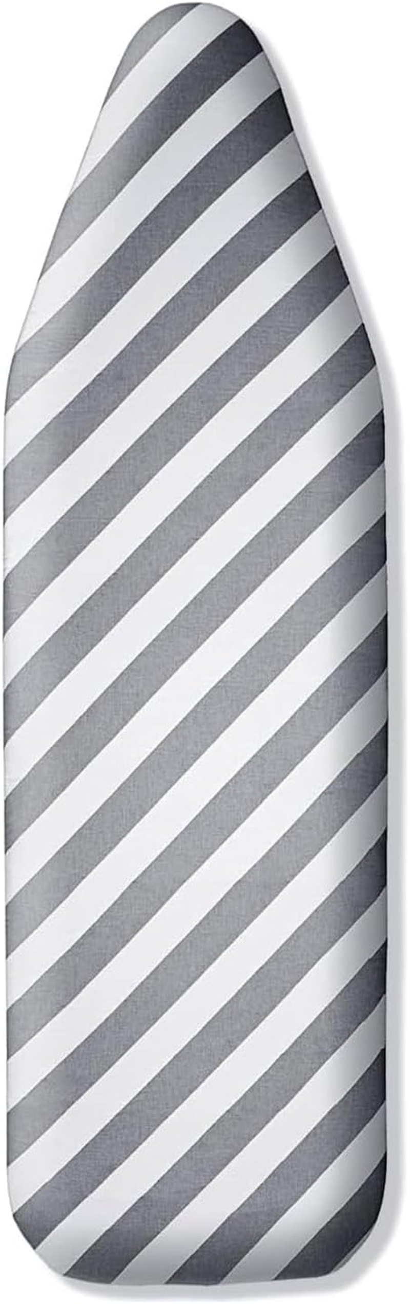 Chamgeco Ironing Board Cover and Pad 56X135Cm, Standard Cotton Iron Pad Cover with Thick Padding, Scorch & Stain-Resistant Thick Padding with Elastic Edge, Heat Reflective Coating, Durable (Gray)