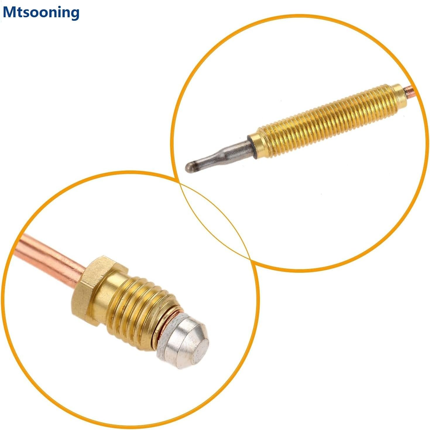 Mtsooning Low Pressure LPG Propane Gas Fireplace Fire Pit Flame Failure Safety Control Valve Kit with Igniter Assembly Fire Pit Igniter, Push Button Ignition Kit for Gas Grill, Heater, Fire Pit image number 2