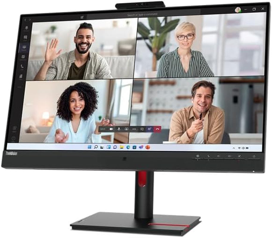 27" Lenovo Thinkvision T27Hv-30 QHD 75Hz Monitor 63D6UAR3AU Web Cam + Speakers + USB-C image number 2