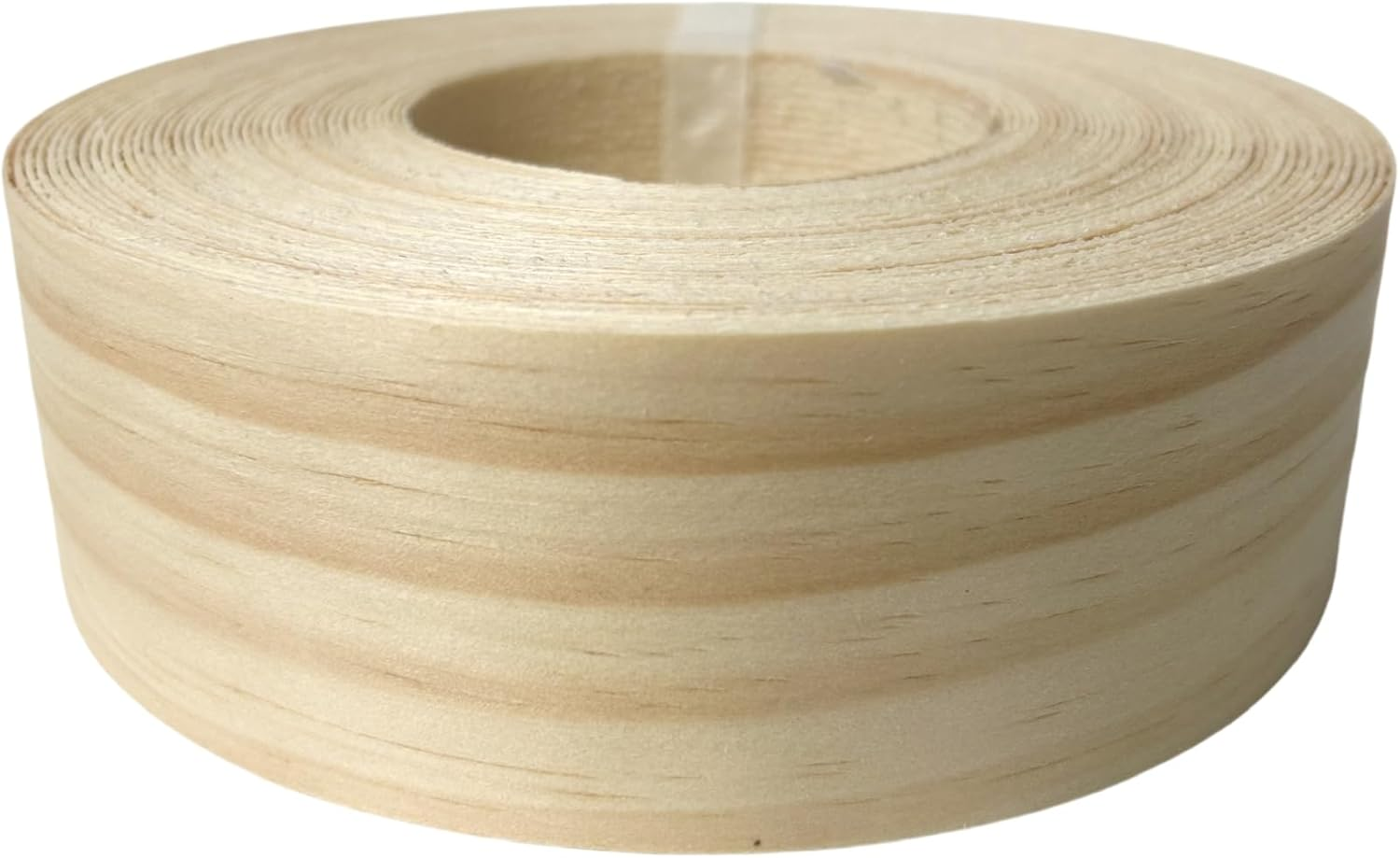 Preglued New Zealand Pine Wood Veneer Edging, Plywood Edge Banding, Flexible Wood Tape, Iron on Easy Application Veneer Edging with Hot Melt Adhesive Back (5Cmx15M) image number 5