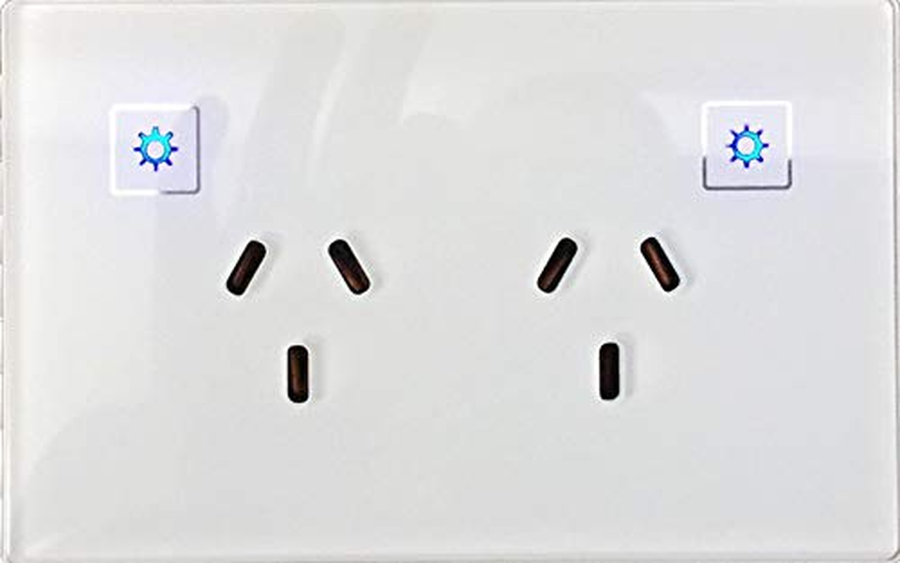 3A Wifi Smart Double Power Point Outlet Socket Plug for Alexa, Google Home Voice Control and Home Automation image number 6