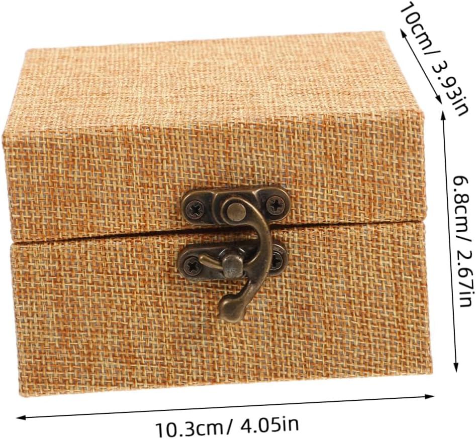 DOITOOL Ink Paste Box Crafted Treasure Chest for Boys and Girls Prizes Jewelry Storage image number 5